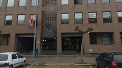 Exterior de los juzgados de Ponferrada, desde donde se coordin una operacin antidroga con un vecino de A Laracha implicado.