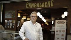 Carlos P�rez, gerente de Pizzer�as Cambalache