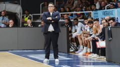 Epi, a pie de pista en el pabell�n Toni Mart� de Andorra