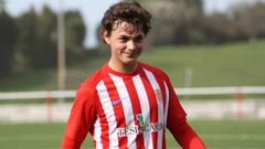 Pelayo, juvenil del Real Sporting