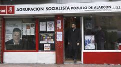 Pedro S�nchez, votando esta ma�ana en Madrid.