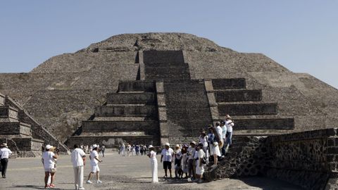 Tiroteo en el parque arqueol�gico de Teotihuac�n, M�xico