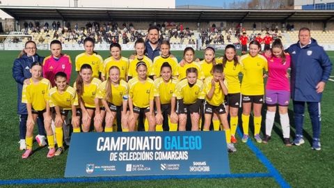 El combinado A Costa sub-13 femenino, este s�bado en Mos