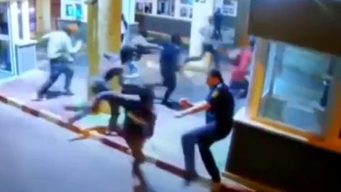 Pol�mica actuaci�n de la Polic�a�en el Tarajal