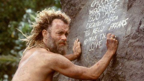 Tom Hanks opt&oacute; al &Oacute;scar por su interpretaci&oacute;n en &laquo;N&aacute;ufrago&raquo;