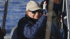 El rey emrito, este sbado en Sanxenxo