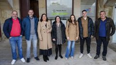 Inauguraci�n de Xesti�n Muros, en la avenida de Castelao