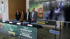 El espect�culo fue presentado este martes en Santiago