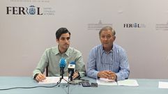 Jos� Tom�, a la derecha, es concejal del PP