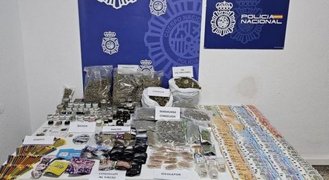 Desmantelado el primer laboratorio de Espa�a de producci�n de rosin