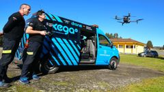 Imagen de archivo de la Unidade Operativa de Drons de la Axega