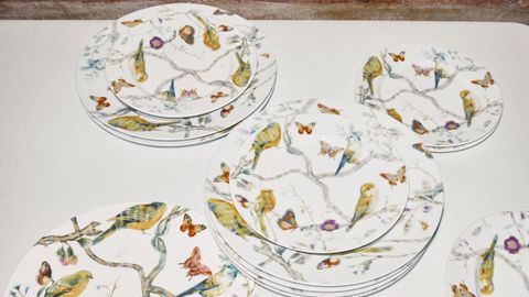 Colecci�n de hogar de Marisa Berenson.