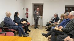 O libro O Tombo de Samos, en galego e publicado pola editorial Canela, presentouse este venres no propio municipio