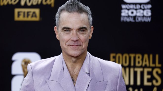 Robbie Williams en una imagen reciente