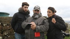 Osorio durante el rodaje de  Restart 