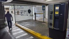 Imagen de archivo del p�rking municipal de Boiro.