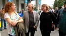 Wenceslao L�pez, Ana Taboada y Cristina Pont�n