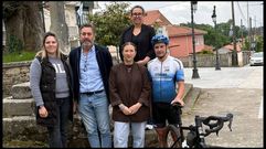 Iv�n Ra�a conoci� la ruta en Vilasantar