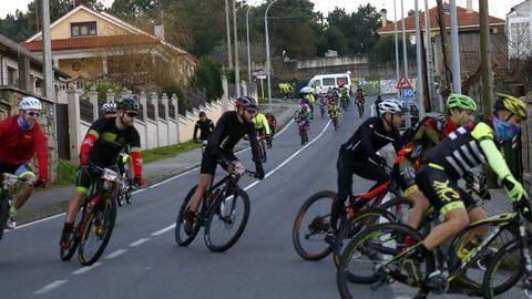 Ruta BTT de Nadal en Ribeira