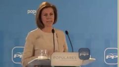 Cospedal: �Hemos trabajado mucho para saquear nuestro pa�s�