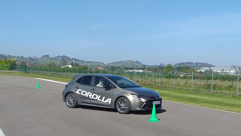 El nuevo Corolla a prueba en el test drive