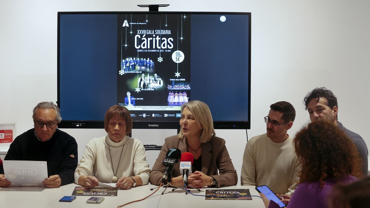 Cáritas Arousa celebrará su gala solidaria este viernes en el aduitorio de Vilagarcía