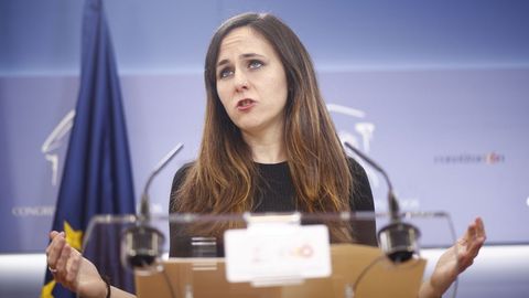 |Europa Press.Belarra, portavoz de Podemos en el Congreso, no aclar si Iglesias asistir al Consejo Ciudadano. 