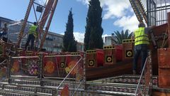 T�cnicos de Enmacosa revisaron las atracciones de A Peregrina