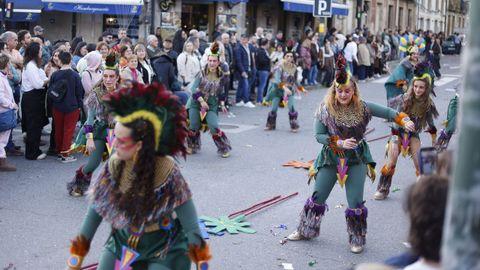 El desfile del carnaval de Sarria