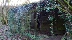 Exterior del molino, que se encuentra en el n�cleo de Souto