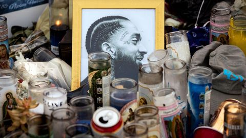 Homenaje al rapero Nipsey Hussle