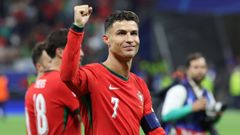 Cristiano Ronaldo busca su primer gol en esta Eurocopa.