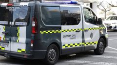 Veh�culo de atestados de la Guardia Civil de Tr�fico