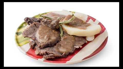 IX Pinchos da Mi�a Terra.Carrilleras con salsa parderrubias. Parderrubias