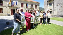 Presentaci�n de la Festa dos Maios en Poio.