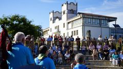 Una actividad en el entorno de A Senra, en Bergondo.