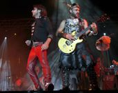 La banda actu� en junio del a�o pasado en Agui�o. 