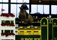 El concurso cuenta con algunos de los mejores jinetes del mundo