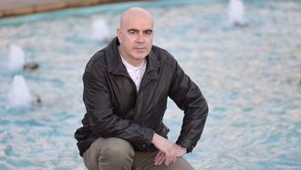 Carlos López (Boimorto, 1967), retratado este jueves.