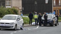 Jorge Santiago fue atropellado en la calle Poza Real de Arriba de Conxo, en la que resid�a junto a su mujer