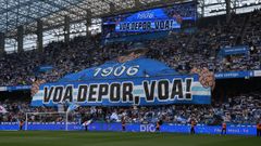 Imagen de la previa del partido entre el Deportivo y el Legan�s en Abanca Riazor