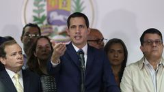 El l�der opositor Juan Guaid� recibi� el apoyo de la mayor�a de pa�ses