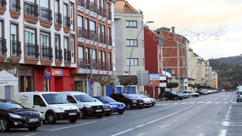 Traves�a urbana de Xove, en imagen de archivo