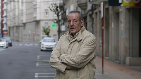 Pepe Quiroga, portavoz de los mdicos jubilados de Ourense