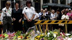 Espont�neo homenaje en S�dney