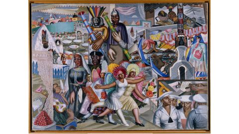 Maruja Mallo, «La verbena», 1927