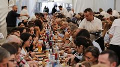 Imagen de la Festa da Carne de Montederramo en el 2024.