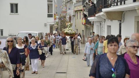 Imagen de archivo de la procesin de Valdeflores, en Xunqueira