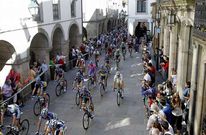 El casco hist�rico acogi� la salida de una etapa en el a�o 2012 entre Santiago y Ferrol. 