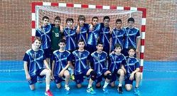 La selecci�n gallega infantil que participa en Cangas de Narcea. 